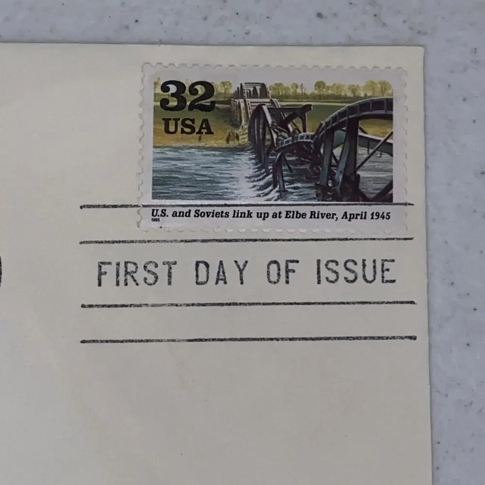1995‎ World War II 2 1945: Victory At Last Stamped Envelopes Lot Of 3 32c Stamps